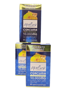 Pack (3 unds) Cúrcuma Estado Puro 10.000mg Tongil 80cps