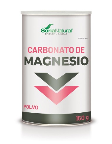 Carbonato de Magnesio Polvo Soria Natural 150 gr | HERBODELICIAS