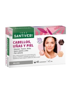 Multivigor Cabellos Uñas y Piel Santiveri  · Para caida cabellos